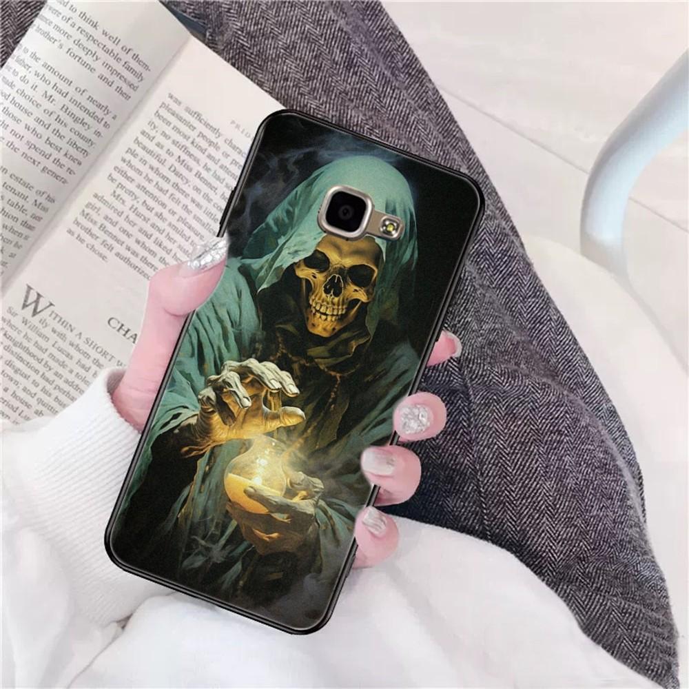 Grim Reaper Skull Skeleton Phone Case For Samsung A 10 11 12 13 20 21 22 30 31 32 40 51 52 53 70 71 72 73 91 13 Shell