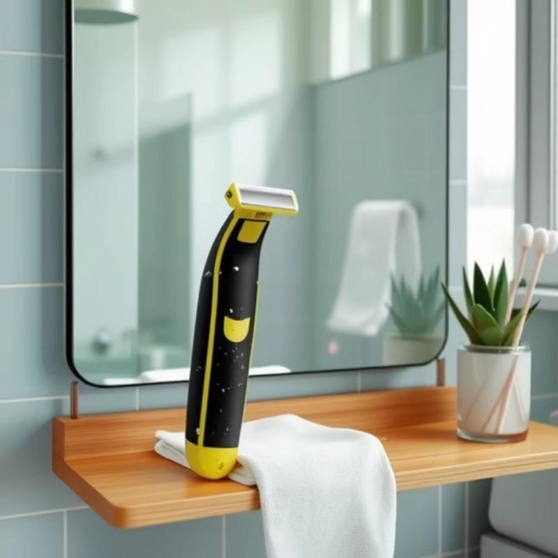 Portable USB Rechargeable Men's Electric Razor for Legs & Armpits