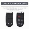 Funda de cuero para llave de coche, aleación de Zinc, para Jeep Grand Cherokee Renegade Fiat Freemont Dodge Charger Challenger Durango Journey