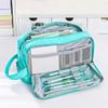 Zipper Closure Stationery Box Large Capacity Pencil Bag Durable Pencil Case  Students