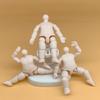 1 Pieces Mini Doll or Body Part 6.3cm Height Body with Muti Joints 4 Inch Anime Doll Accessories