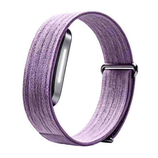 Breathable Fabric Watch Band Replacement Strap for Hume 2.0, Braided Nylon Adjustable Arm Band, Anti-Sweat Sport Wristband Men Women Comfortable Sweat