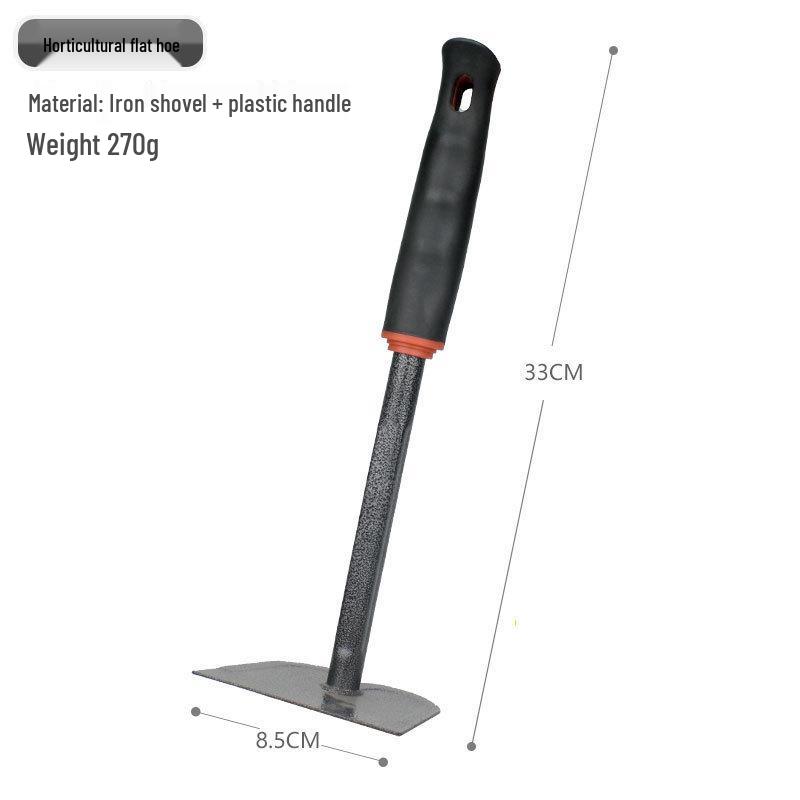 Three-Piece Gardening Tool Set: Small Shovel, Rake, and Hoe for Planting Vegetables