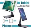 Desk Mobile Phone Holder Stand For iPhone iPad Xiaomi Huawei Metal Desktop Tablet Holder Table Cell Foldable Extend Support