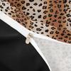 Homewish Leopard Print Duvet Cover Set Cheetah Print Quilt Cover Set Animal Theme Bedding Wildlife Bedroom Room