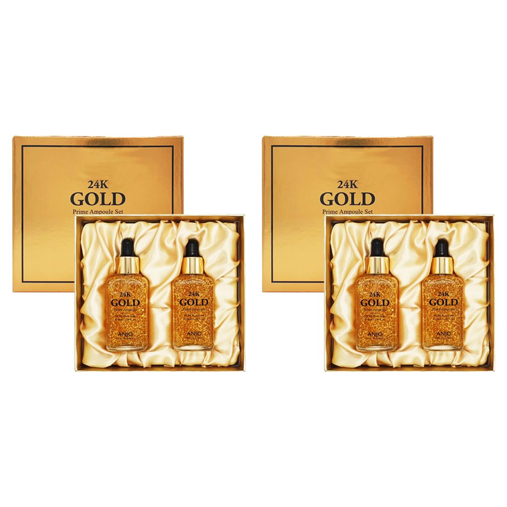 ANJO 24K Gold Prime Ampoule 50ml Set (3 Options)
