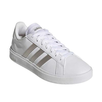 Womens/Ladies Grand Court Stripes Flat Trainers