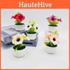 Sunflower Small Potted Plant With Realistic Materials For Indoor Office Decoration And Events