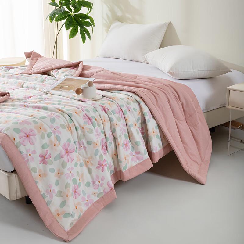 Paul David All-Season Steppdecke aus reiner Baumwolle