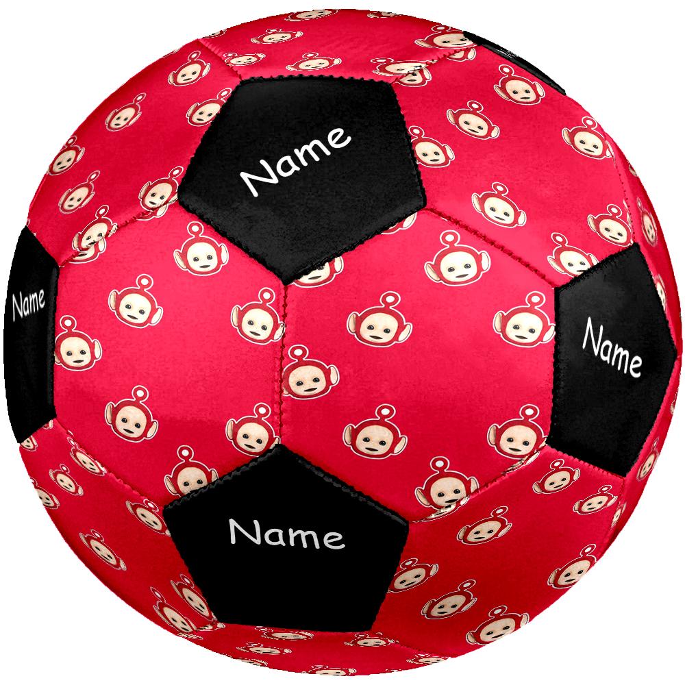 Custom Name Teletubbies Theme Size 5 Soccer Ball, Suitable for Both Indoor and Outdoor Matches, a Gift Suitable for Everyone.
