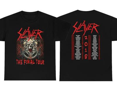 Vintage Slayer 2 The Final Tour 2018 Concert Unisex T-Shirt Unisex T-Shirt
