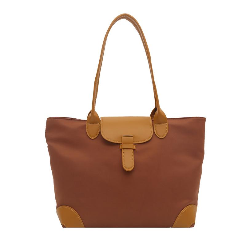 Große Tasche Neue Damen-Umhängetasche der Saison Große Tasche für Pendler Studententasche für den Unterricht Vielseitige Tragetasche aus Nylongewebe