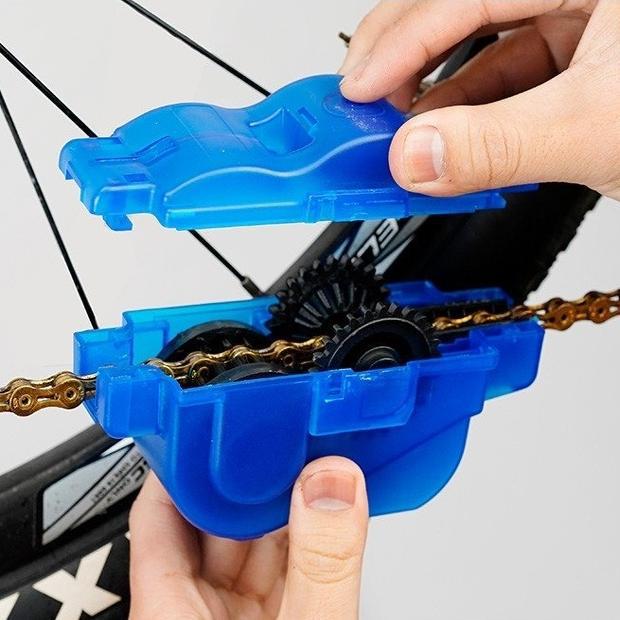 Road Bike Chain Maintenance Device, Chain Washer, Bicycle Chain Washer, Bicycle Maintenance Tool Set, Chain Washing Box