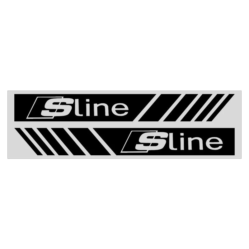 2PCS Car Rear View Mirror Side Stripe 3D Stickers Car Styling For 1zjbn C7 C6 C5 B5 B6 B7 B8 B9 D3 Q3 Q5 Q7 TT A3 A4 A5 A6 A7 A8zjbn1