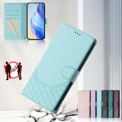 Samsung Lederhülle Brieftasche Robustes Leder RFID-blockierende Kartenhalter Stoßfeste Kickstand-Schutzhülle für Samsung Galaxy S25 S24 S23 S22