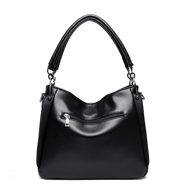 Tote Bag Woman Goes Out with Messenger Bag