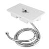 Exterior Shower Box Hot Cold Switch with 2 Keys Kit for Marine Boat Motorhome Caravan
