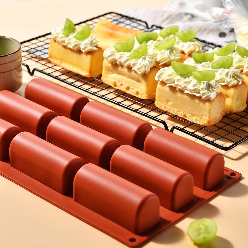 9-Cavity Silicone Baking Mold for Cakes & Desserts