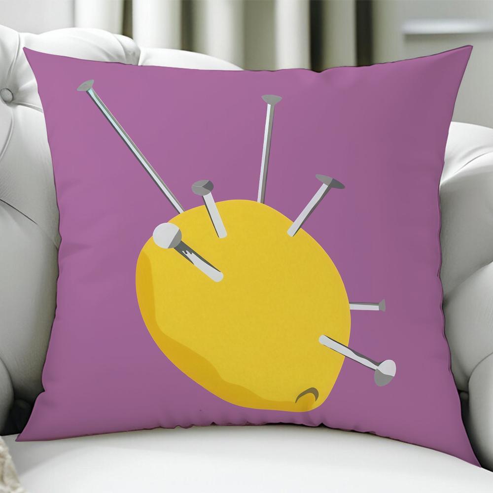 

CCavetown Running With Scissors cushion cover Birthday Anniversary Gifts Double Sided Printed Zipper Cushion Cover 30x30cm