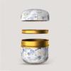 Tea Caddy Mini Portable Storage Boxes Candle Cans Tea Box Containers Snacks Coffee Candy Small Sealed Jars Tin Packaging Teaware