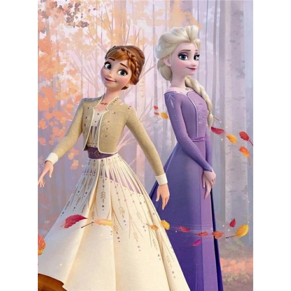 Elsa Disney Princess Diamond Painting Cross Stitch Puzzle Mosaic Embroidery Home Decor 5D DIY Art New Arrivals Artificial Drill
