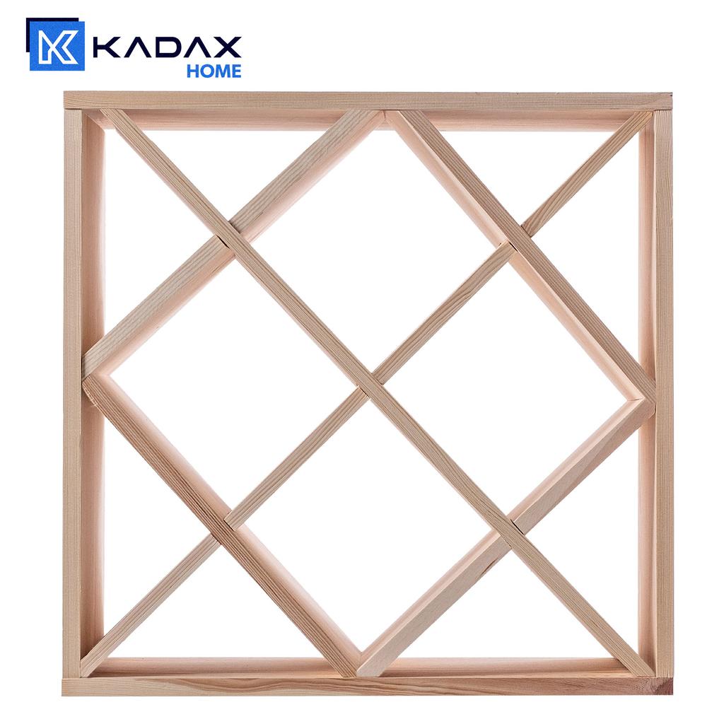 KADAX Weinregal Gitter Holz