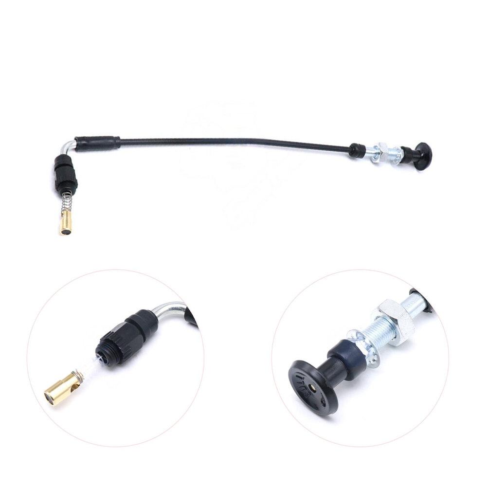 310mm Carburetor Choke Cable Rod For Honda CRF150 CRF250X CRF450R FCR-MX 31-41mm Black Replacement Part
