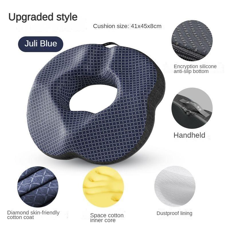 Donut Pillow Hemorrhoid Seat Cushion Tailbone Coccyx Orthopedic Medical Seat Prostate Chair for Memory Foam