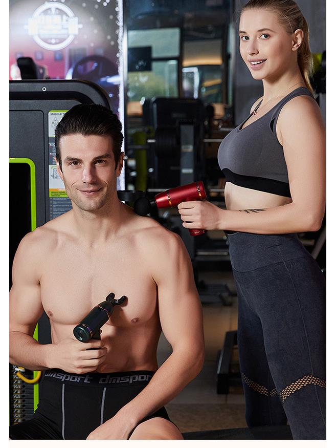 Portable Mini Fascia Gun: Electric Muscle Massager & Relaxation Device