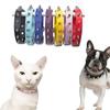 Pet Products PU Leather Rivets Dog Collars Neck Strap Pet Collar Anti-Bite