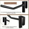 Removable Portables Saddles Holder Rustproofed Saddles Organizers for Horses Tacks Storage Hangs On Fence Trailer Door