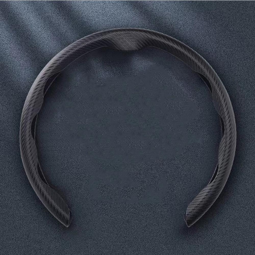 Car Steering Wheel Cover 38cm 15inch Ultra-thin Fur Non-slip Breathable Anti-skid Accessories Steering Wheel Decorative Supplies