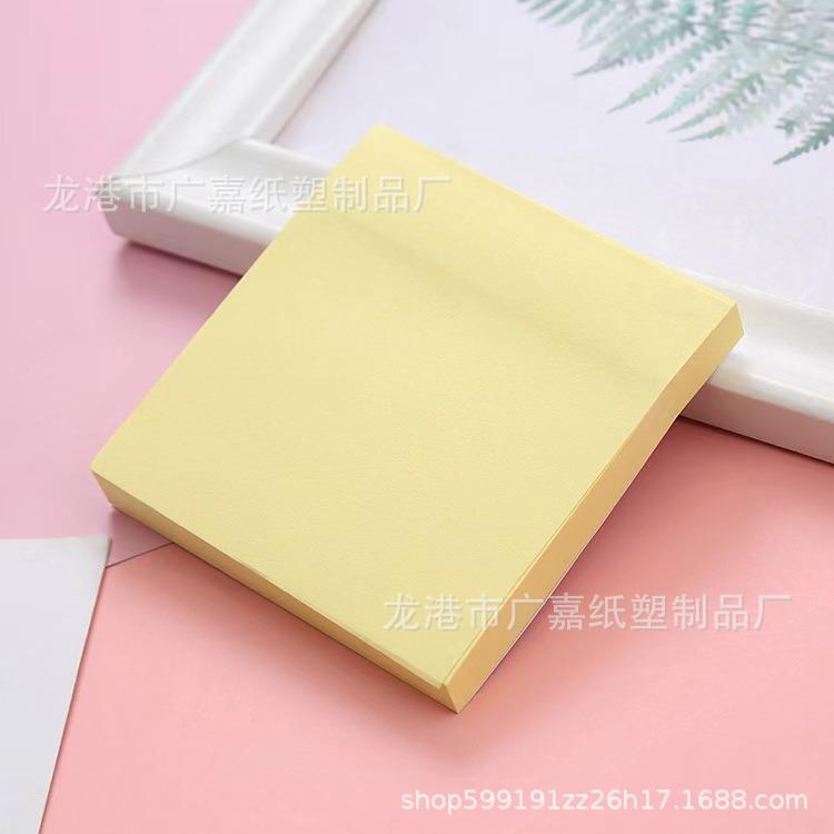 Neon Color 3 By 3 Inch Detachable Sticky Notes Memo Pad For Students Daily Reminder