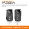 2026 Neu Für Toyota Autoschlüsselanhänger Hülle Schale für Toyota C-HR Hilux Fortuner Land Cruiser 200 Camry Corolla Crown RAV4 2023 2