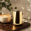 Precision Pouring Spout Frothing Cup Stainless Steel Milk Pitcher, Professional Latte Art with Fancy Coffee Making Instrument Measurement Scale,