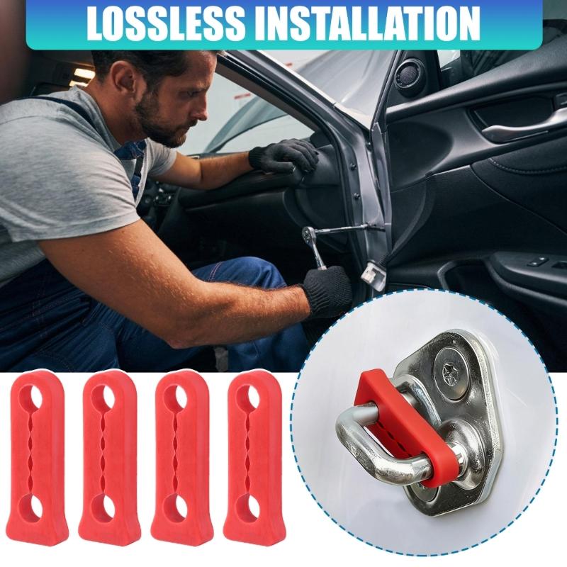 Car Door Damper Car Door Sound Deadener Damper Buffer Rattling Screaks Deaf Soundproofing Seal Car Accessory