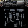 Dla Kia Sorento MQ4 - Panel panelu zmiany biegów samochodu Ekran nawigacji Wnętrze samochodu Folia ochronna TPU Naklejka zapobiegająca zarysowaniom