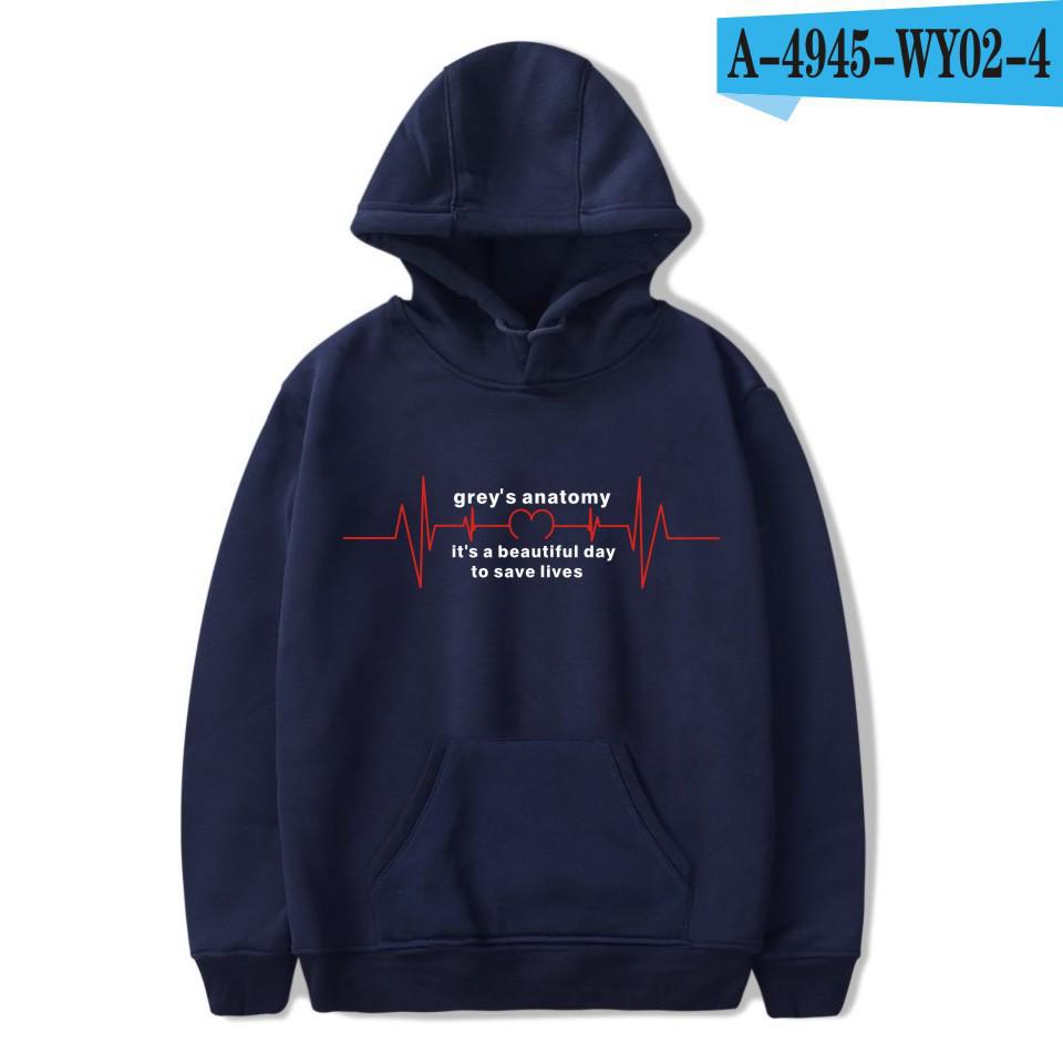 Unisex Grey's Anatomy Hoodie - Stylish Hooded Sweatshirt for Winter