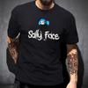 Sally Face TShirt  Horror Game Print T Shirt Kawaii Harajuku Anime Clothes Women Men Fashion Casual Tee Hiphop Gothic Streetwear