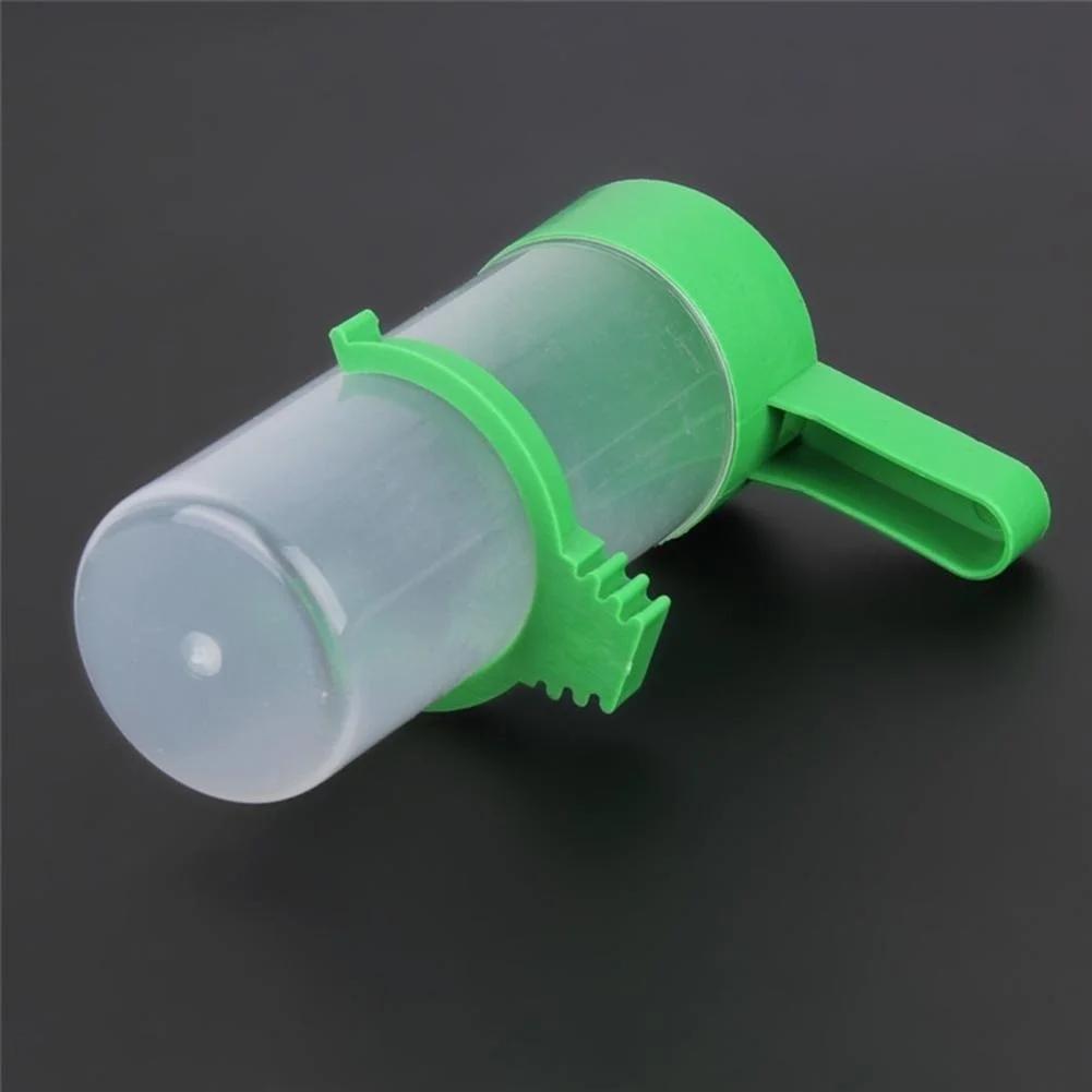 4 Pcs Pet Bird Feeder Water Dispenser Parrot Water Dispenser Bird Feeder Bird Feeding Supplies Agricultural Equipment (size: M)