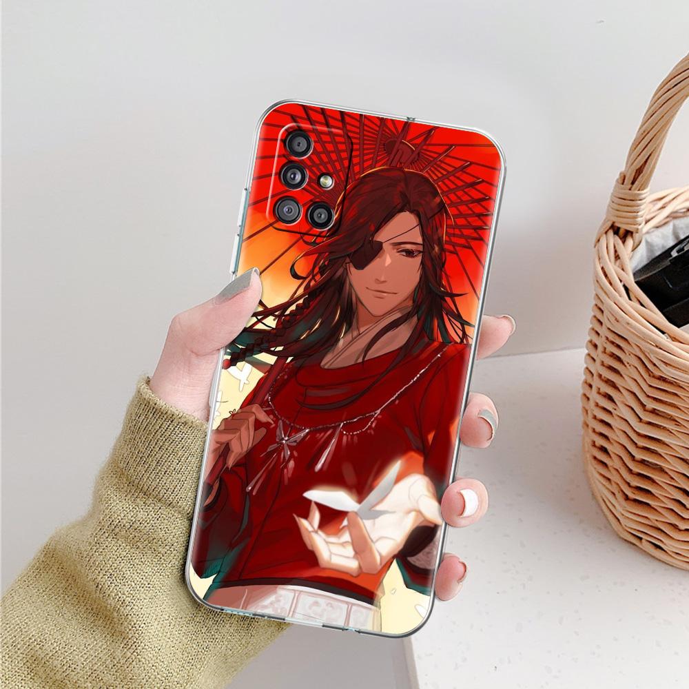 Etui Na Telefon Błogosławieństwo Oficjala Niebios Dla Samsung Galaxy A51 A71 A21S A12 A11 A31 A41 A52 A32 5G A72 A01 A33 A13 5G Przezroczyste Etui