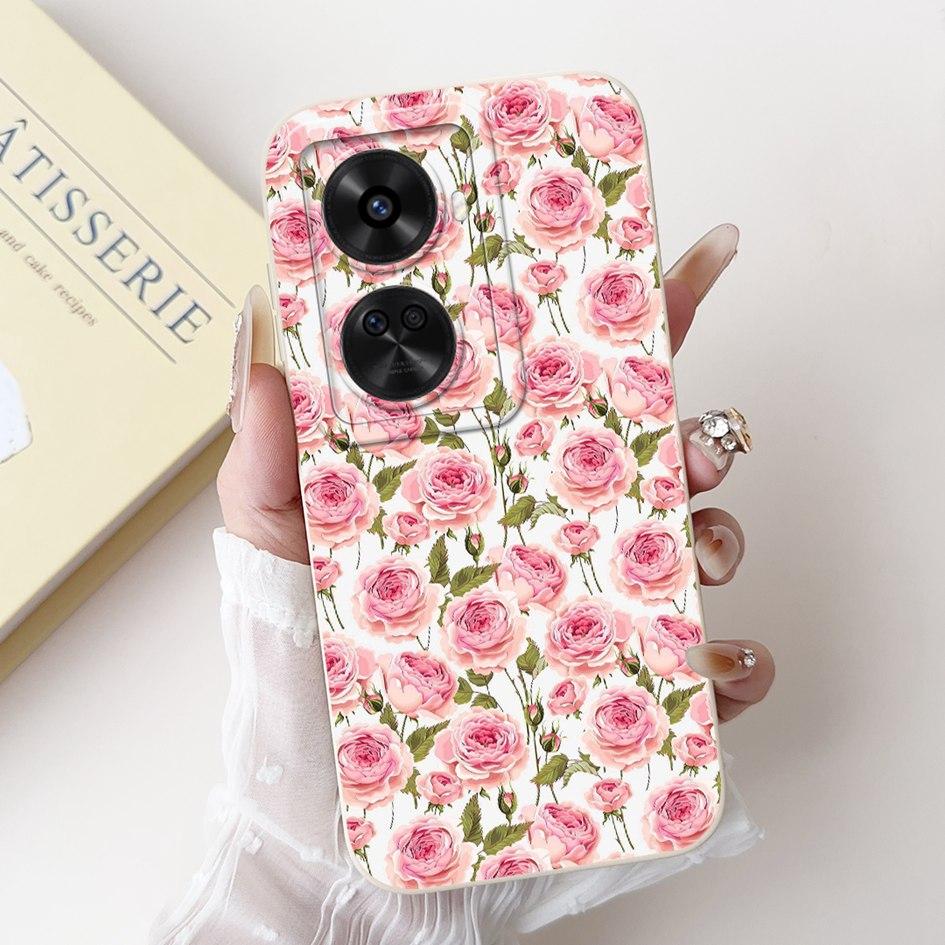 Für Huawei Nova 11 SE Hülle Süßer Hase Kaktus Cartoon Weiches Flüssigsilikon Stoßfeste Abdeckung Für Huawei Nova 12 SE BNE-LX1 Capa