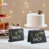 15 Pack Mini Chalkboard Signs for Chalk Sign for Food Party Buffet Table Sign Chalkboard Wedding Bakery Small Chalkboard Sign