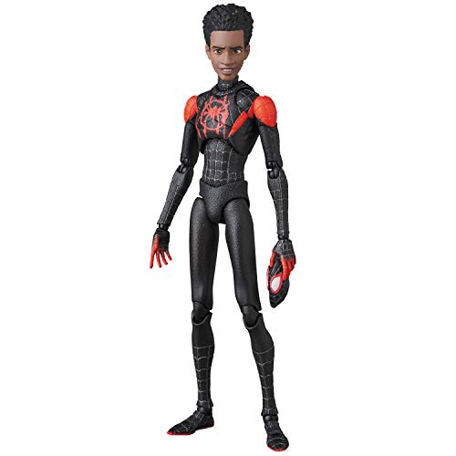 Medicom Toy MAFEX No. 236 Spider-Man (Miles Morales) Renewal Ver. Pre-painted Action Figure, Approximately 130mm Tall