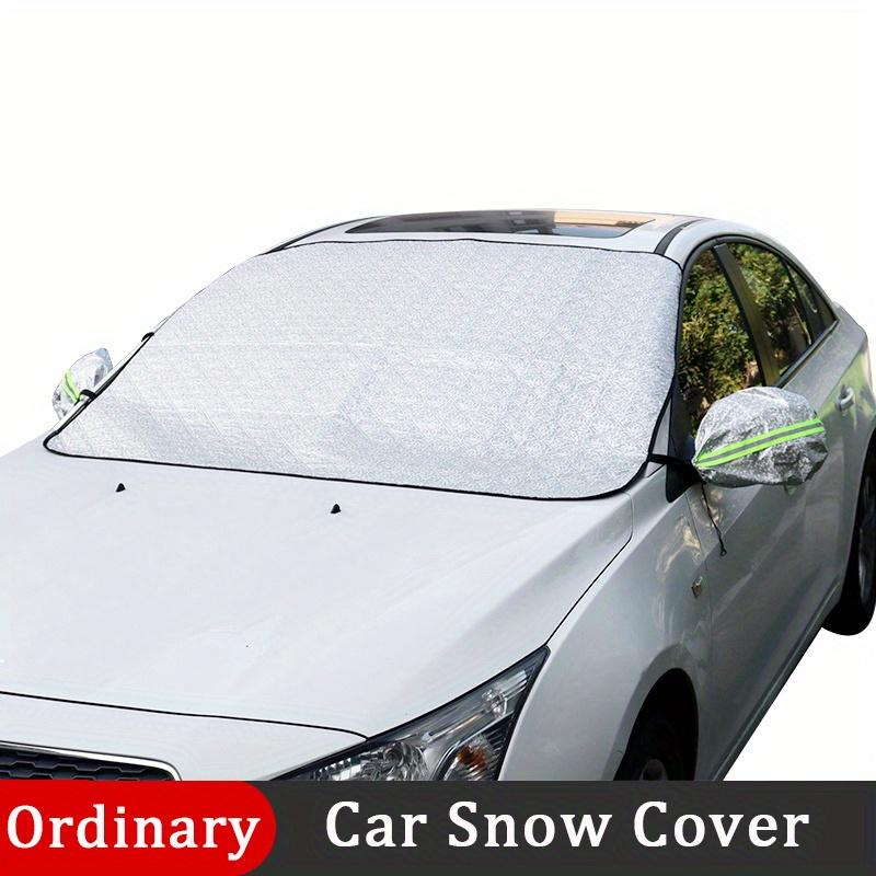 Car Snow Cover Front Windshield Waterproof Magnetic Sunshade Cover Window Rearview mirror Protector Exterior Auto Accessories