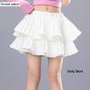Hip Hop Mädchen Süßigkeiten Crop Top Street Dance Stufenröcke Kinder Süßes Streetwear Kind Jazz Cheerleader Kostüme Kleidung Sets