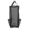 Plastic Bag Holder Dispensers Polyester Hanging Mesh Grocery Bag Plastic Garbage Bag Storage Dispenser