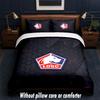 LOSC Lille FC Design Bett Bettwäsche Set 1 Bettbezug + 2 Kissenbezüge Weich Atmungsaktiv Haushalt Bettwäsche