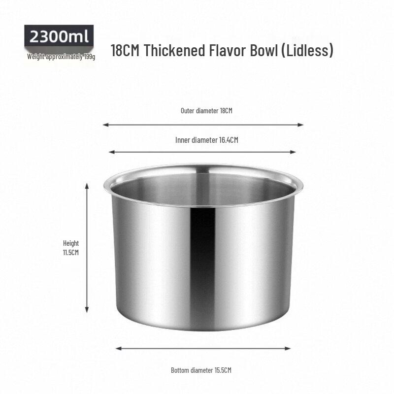 ZISIZ 304 Stainless Steel Oil Basin with Lid