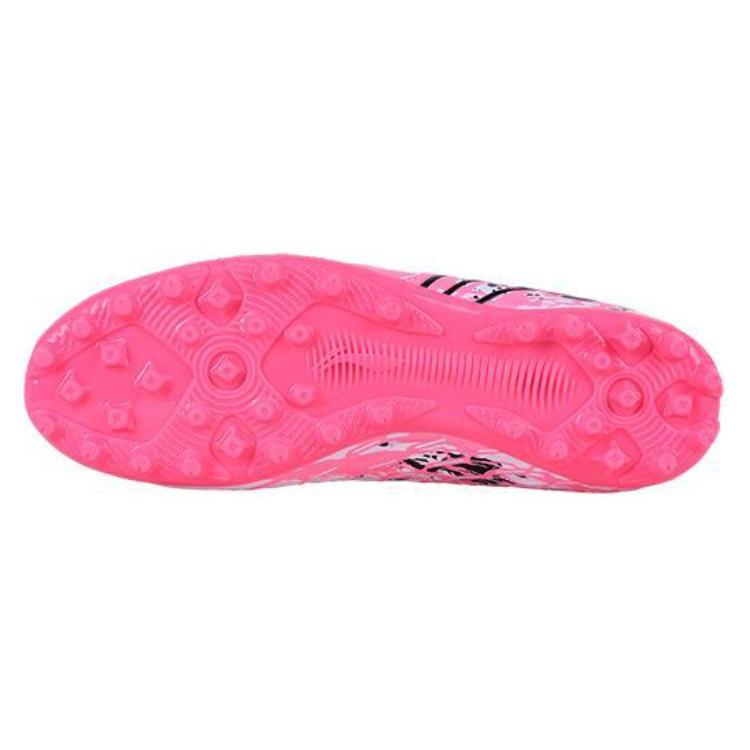 New LiNing Jin MG Multi Ground Cushioning, Wear Resistant Soccer Shoes Men's Pink YSFU005-17
